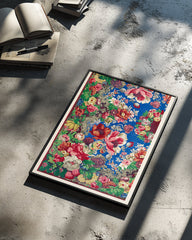 Baroque Bloom Poster Tablosu