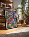Baroque Bloom Poster Tablosu