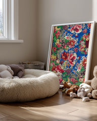 Baroque Bloom Poster Tablosu