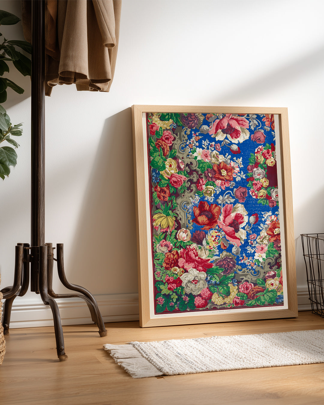 Baroque Bloom Poster Tablosu