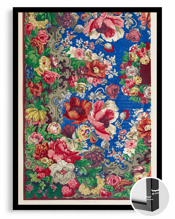 Baroque Bloom Poster Tablosu