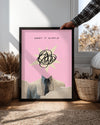 Basitlik Karmaşası - Modern Kolaj Tasarımı Poster Tablosu