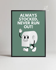 Bathroom Fun Poster Tablosu