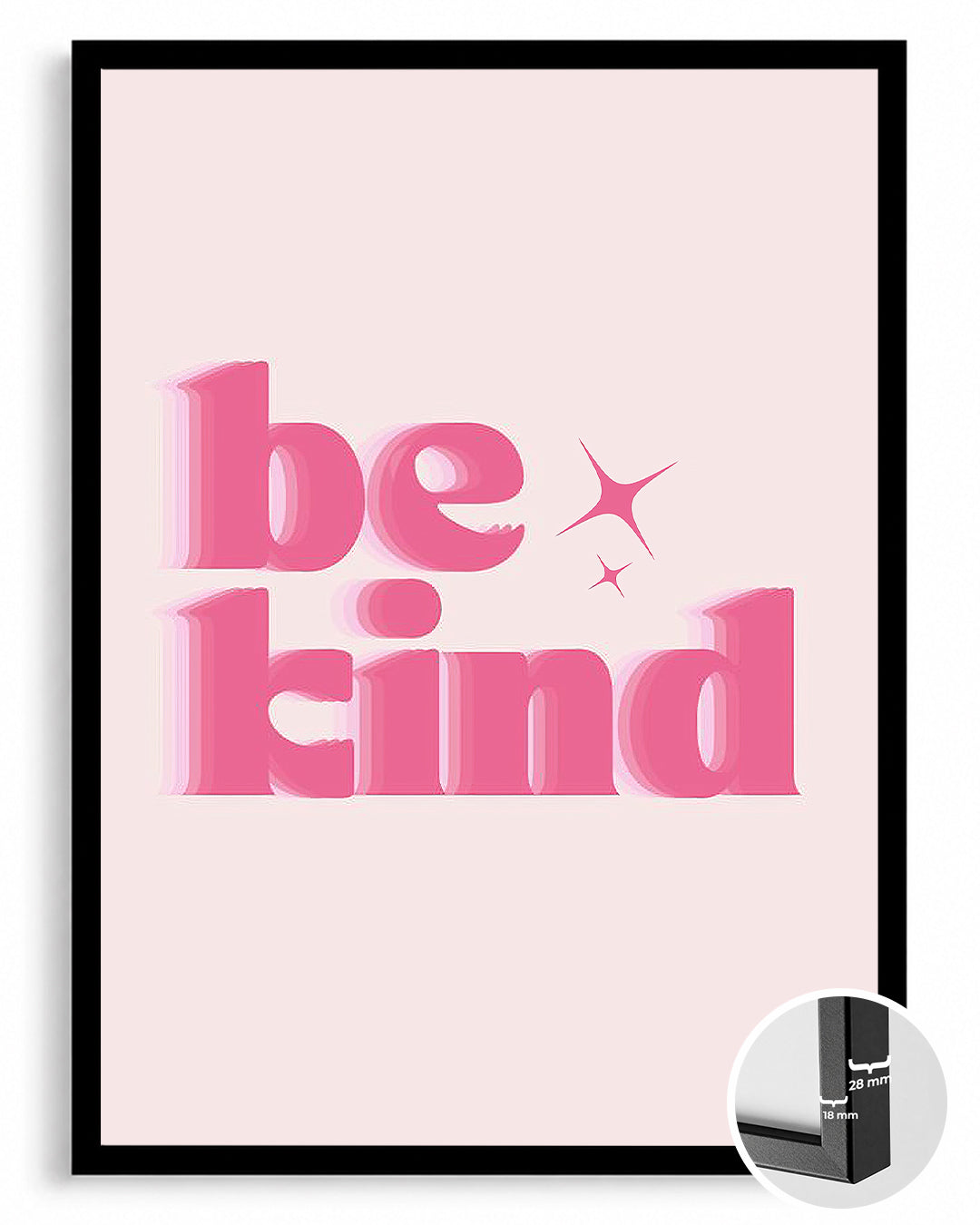 Be Kind Poster Tablosu
