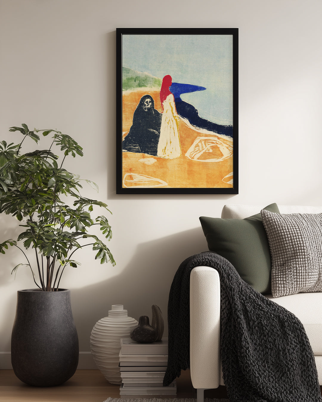 Beach Ghosts Poster Tablosu