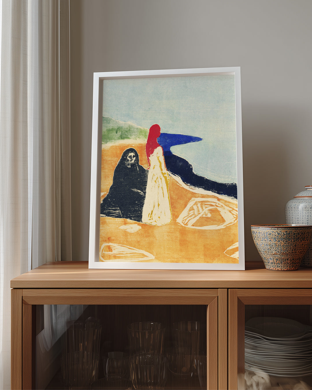 Beach Ghosts Poster Tablosu