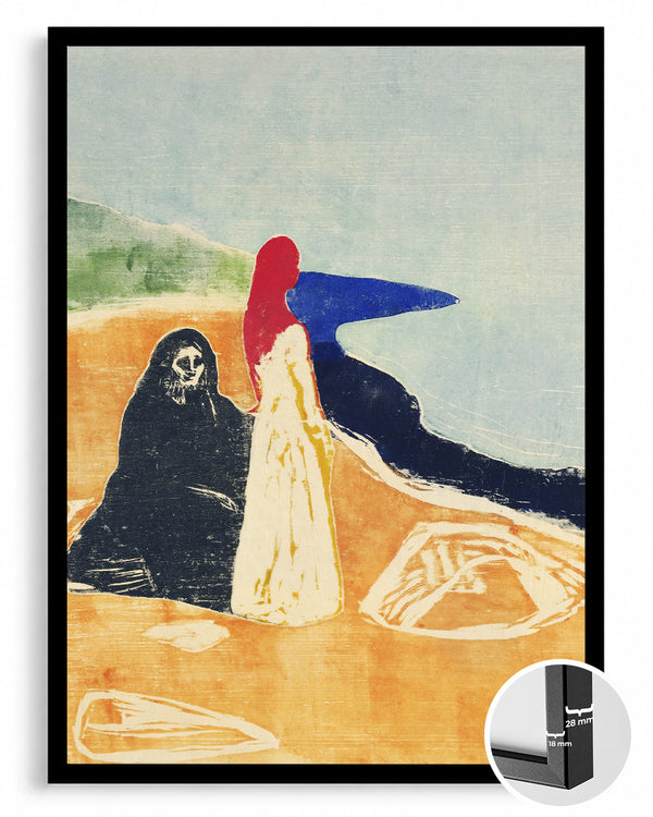 Beach Ghosts Poster Tablosu
