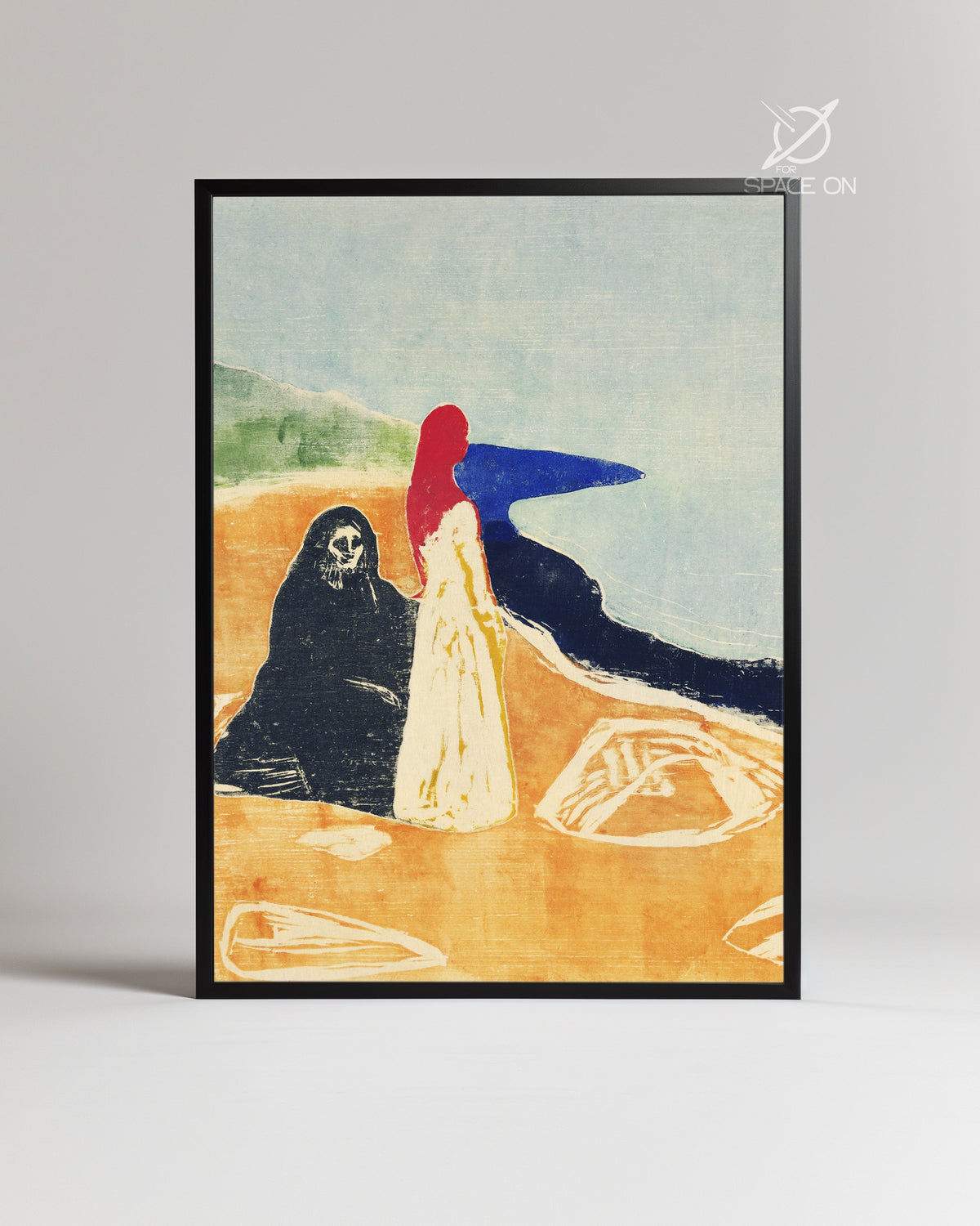 Beach Ghosts Poster Tablosu