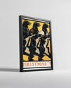 Bear Christmas Poster Tablosu