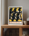 Bear Christmas Poster Tablosu
