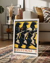 Bear Christmas Poster Tablosu