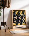 Bear Christmas Poster Tablosu