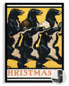 Bear Christmas Poster Tablosu
