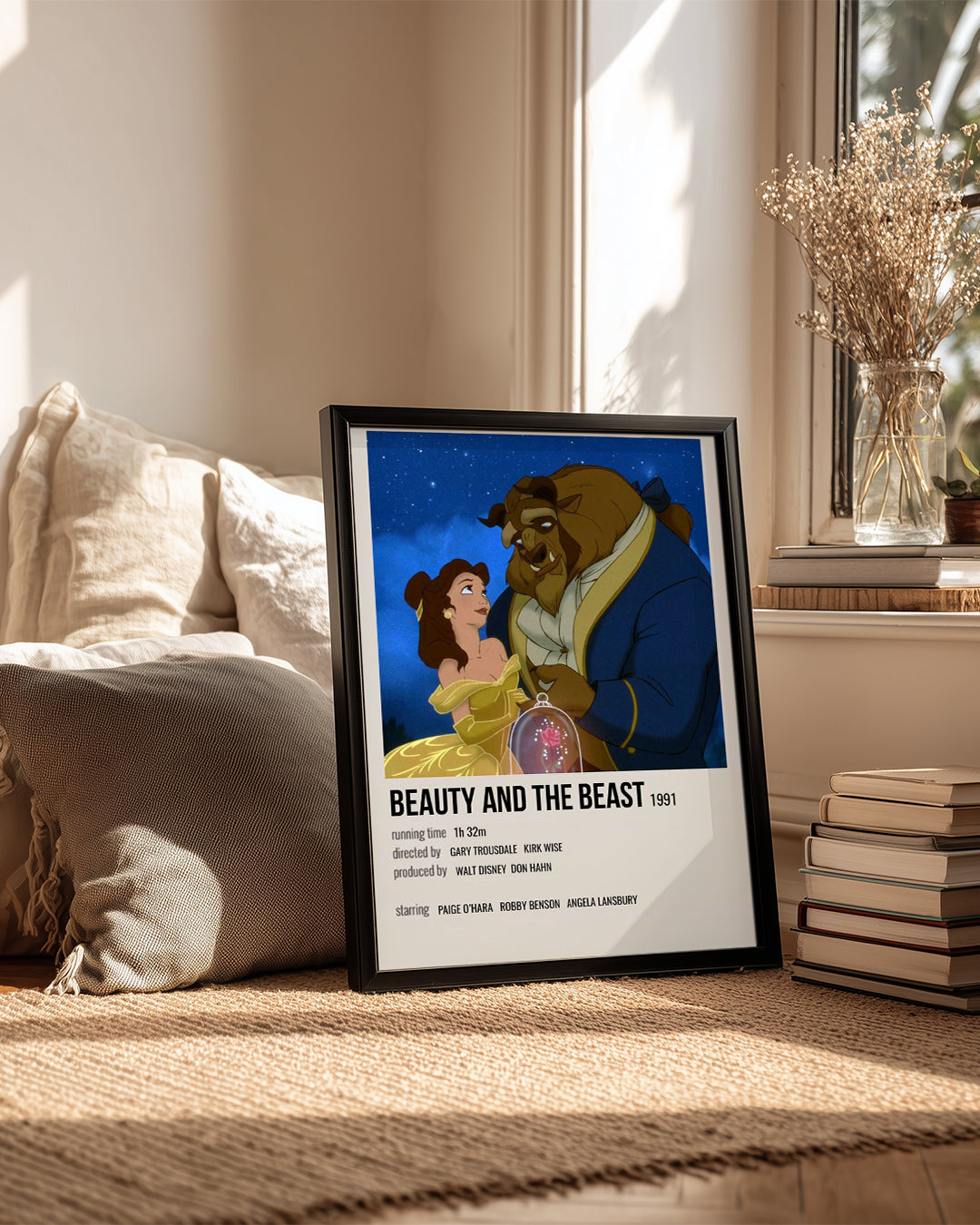 Beauty And The Beast Poster Tablosu