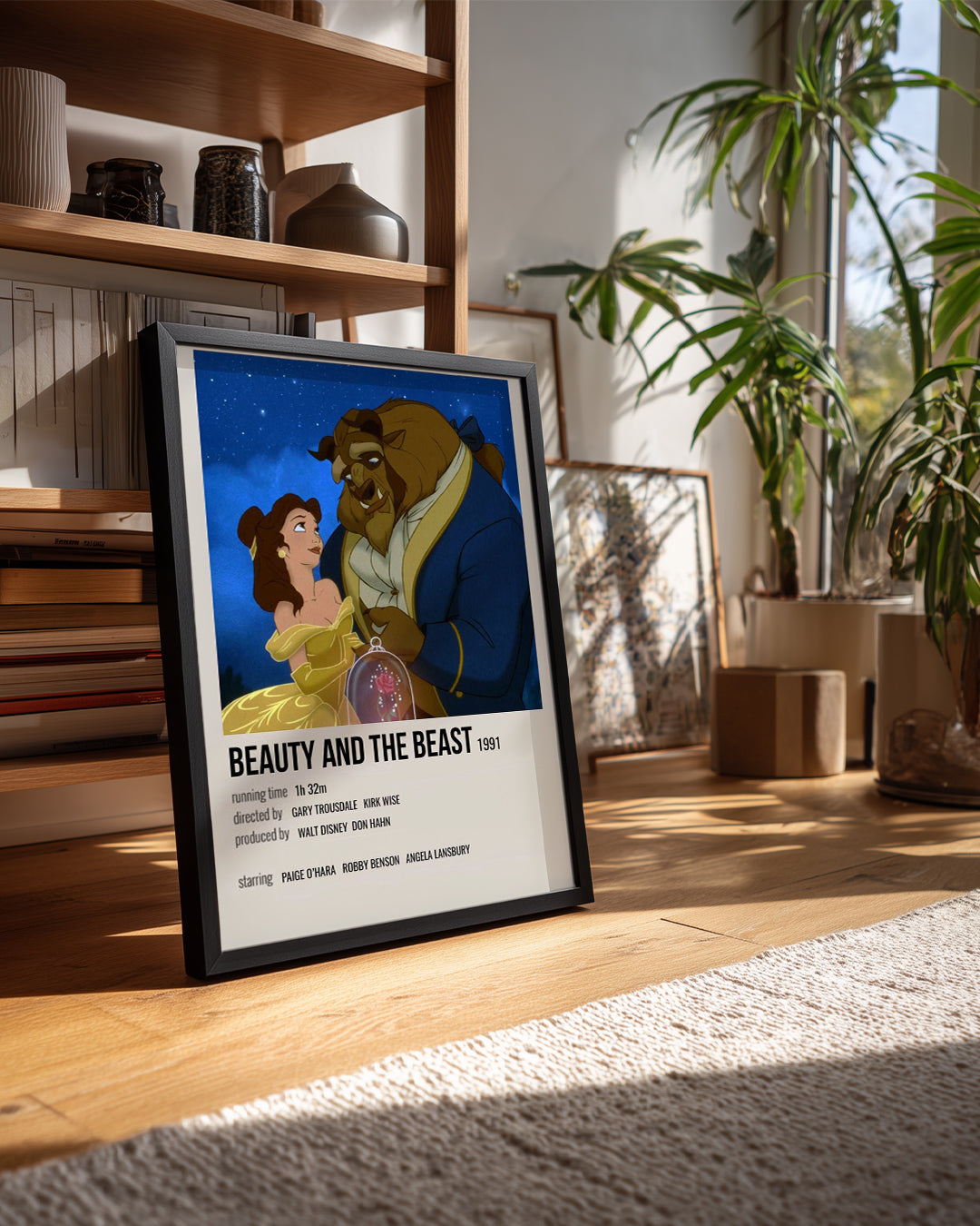 Beauty And The Beast Poster Tablosu