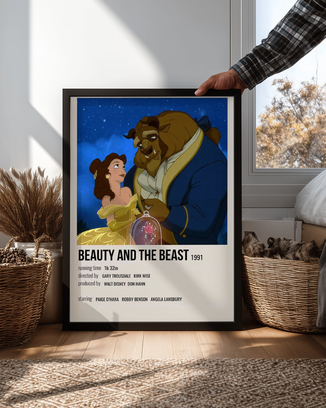 Beauty And The Beast Poster Tablosu