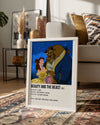 Beauty And The Beast Poster Tablosu