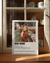 Bebe Wood Poster Tablosu