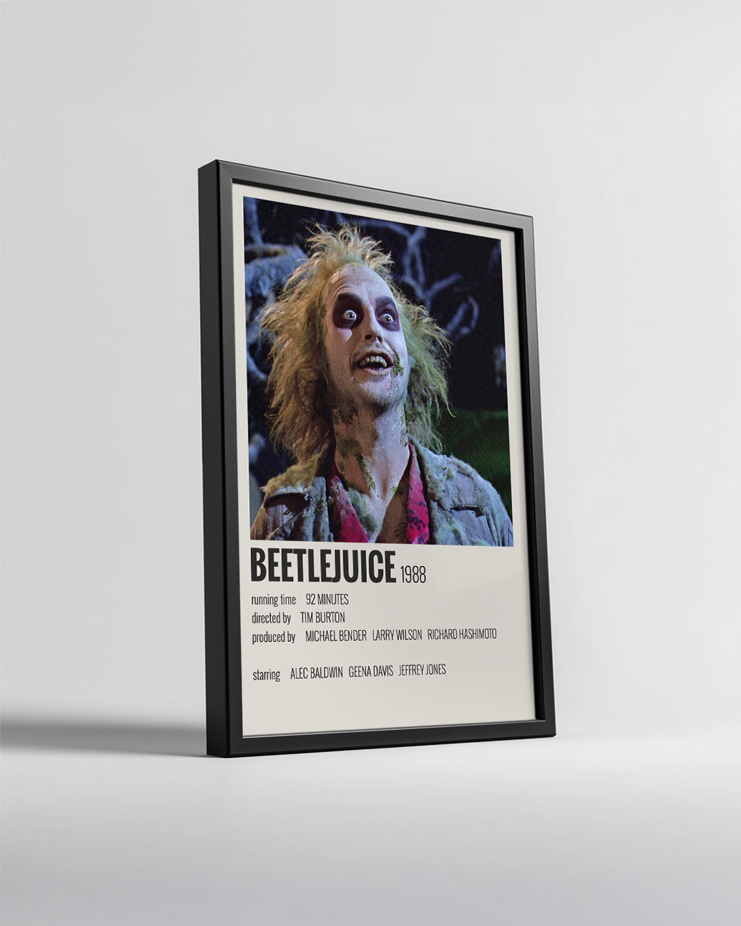 Beetlejuice Poster Tablosu