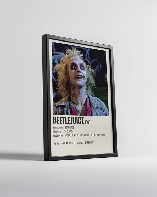 Beetlejuice Poster Tablosu