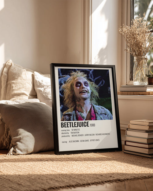 Beetlejuice Poster Tablosu