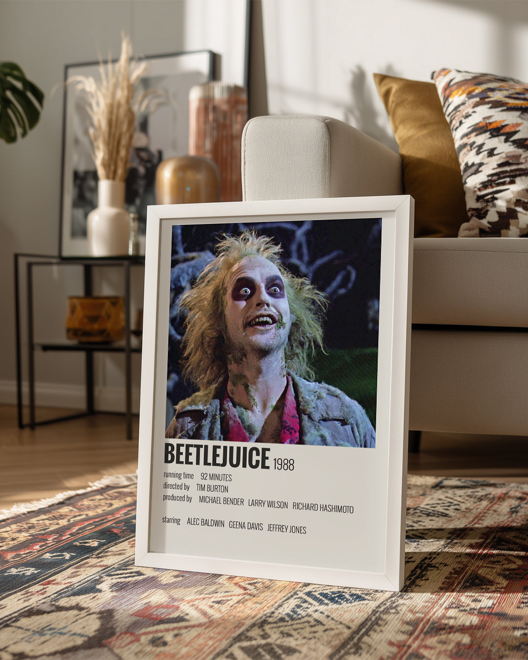 Beetlejuice Poster Tablosu