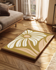 Beige Moutarde Poster Tablosu