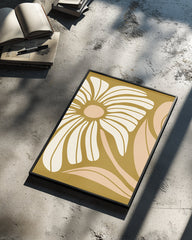 Beige Moutarde Poster Tablosu