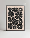 Beige Rings Poster Tablosu