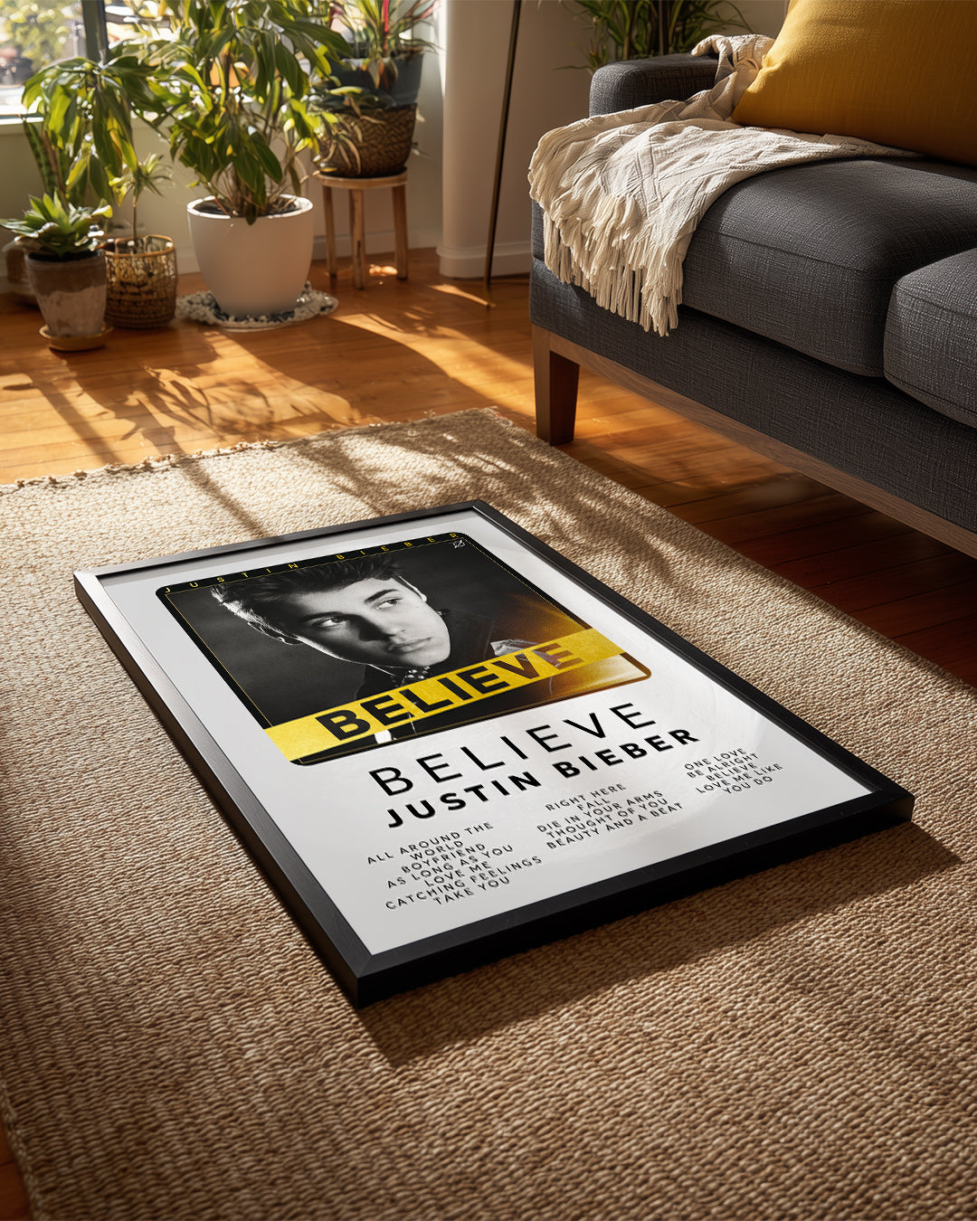 Believe - Justin Bieber Poster Tablosu