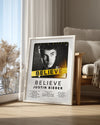 Believe - Justin Bieber Poster Tablosu