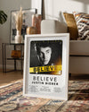 Believe - Justin Bieber Poster Tablosu