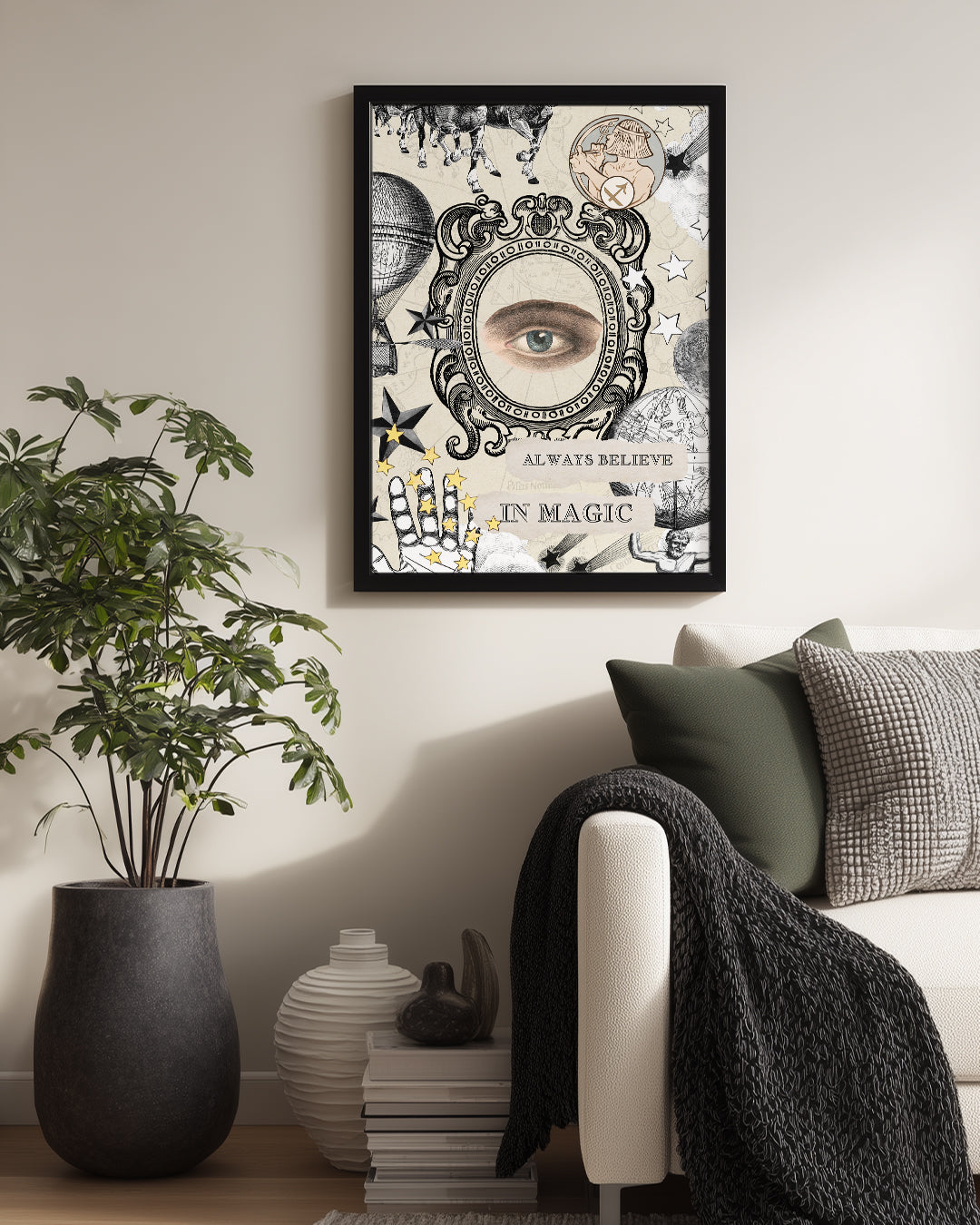 Believe Magic Poster Tablosu