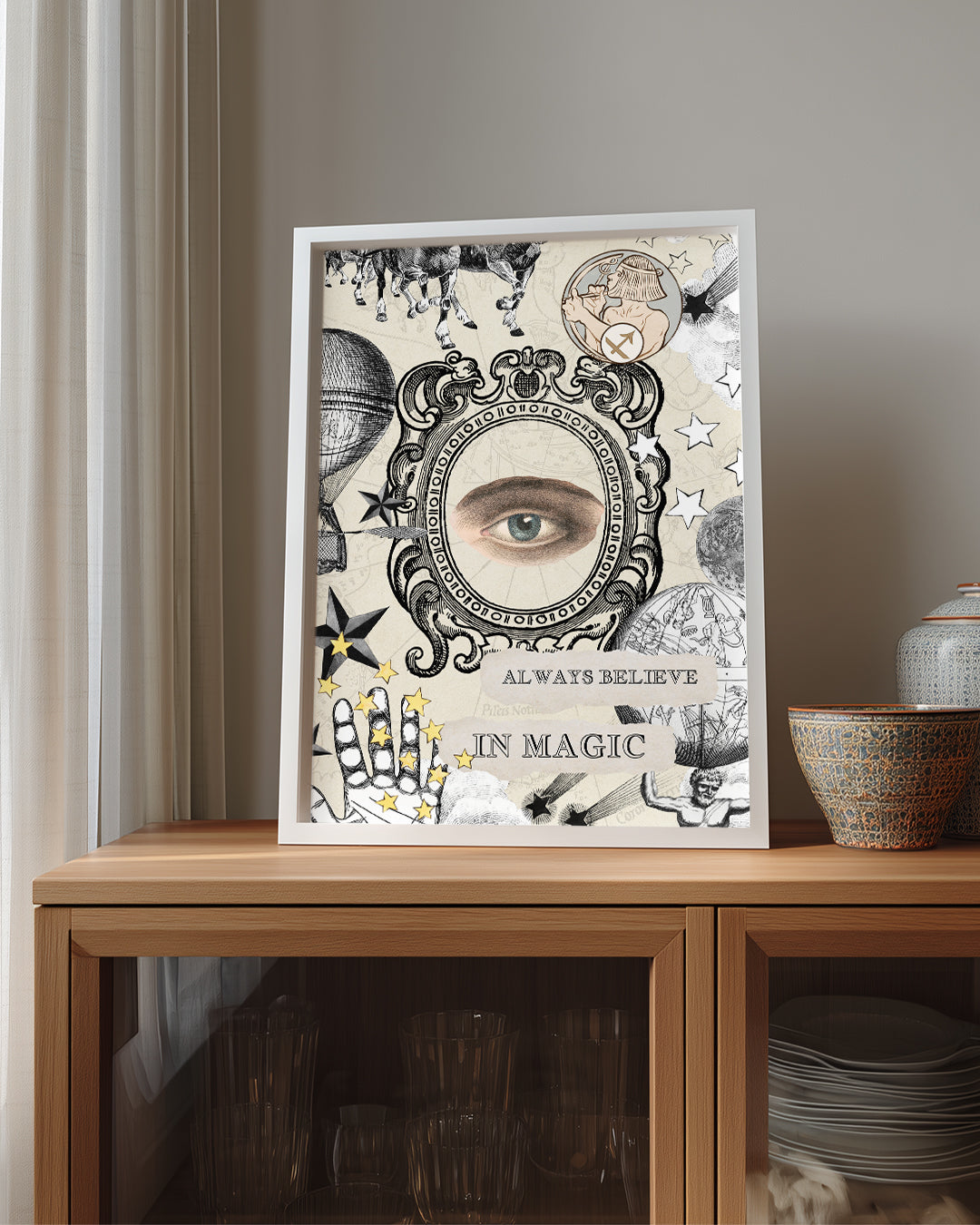 Believe Magic Poster Tablosu
