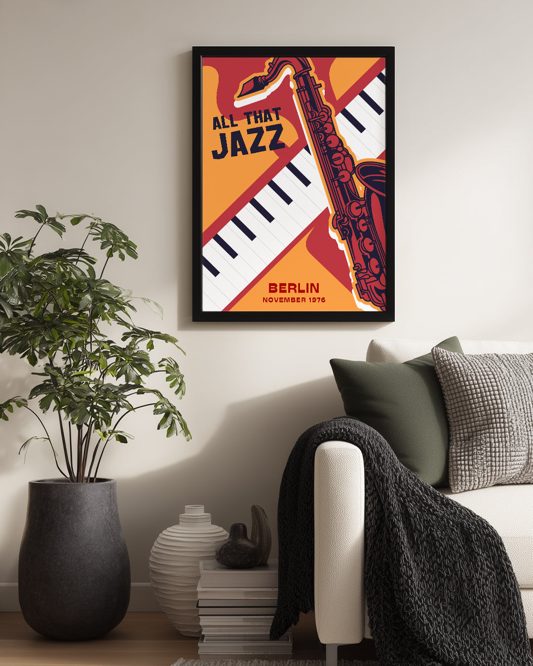 Berlin Jazz Poster Tablosu