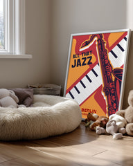 Berlin Jazz Poster Tablosu