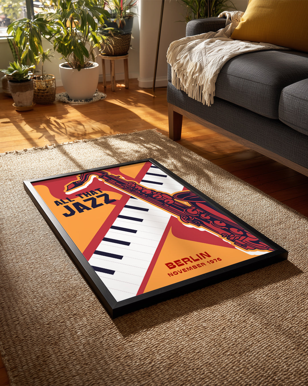 Berlin Jazz Poster Tablosu