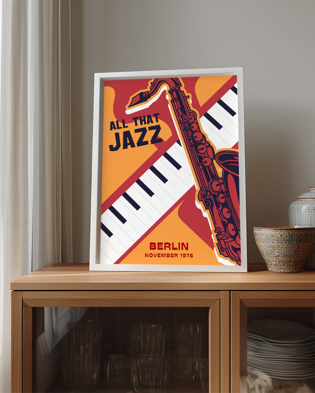 Berlin Jazz Poster Tablosu