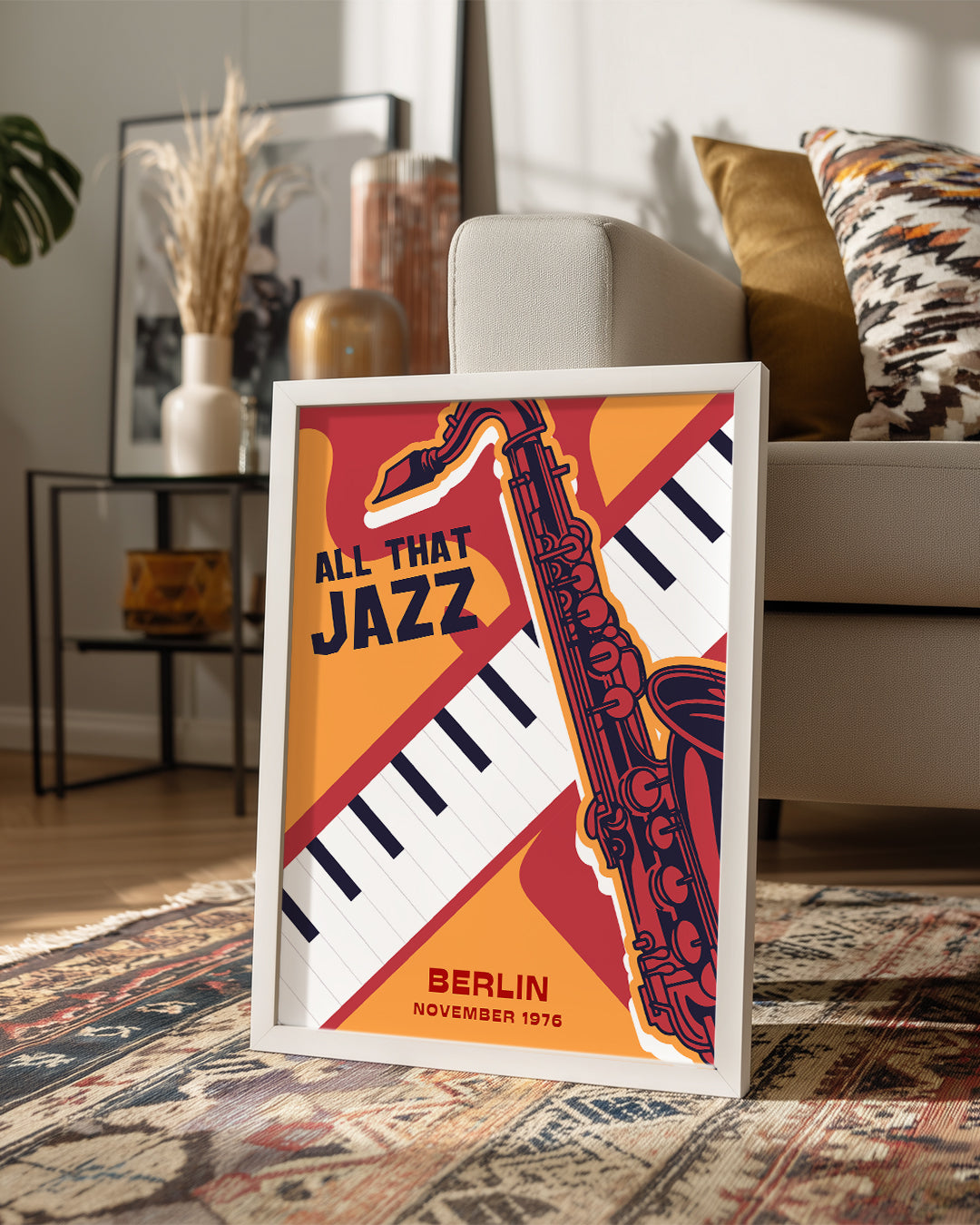 Berlin Jazz Poster Tablosu