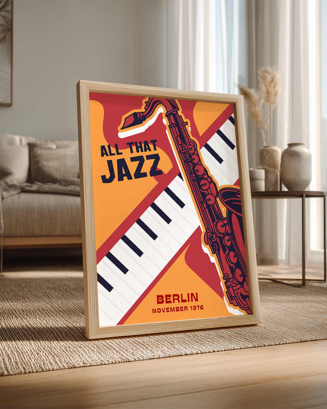 Berlin Jazz Poster Tablosu