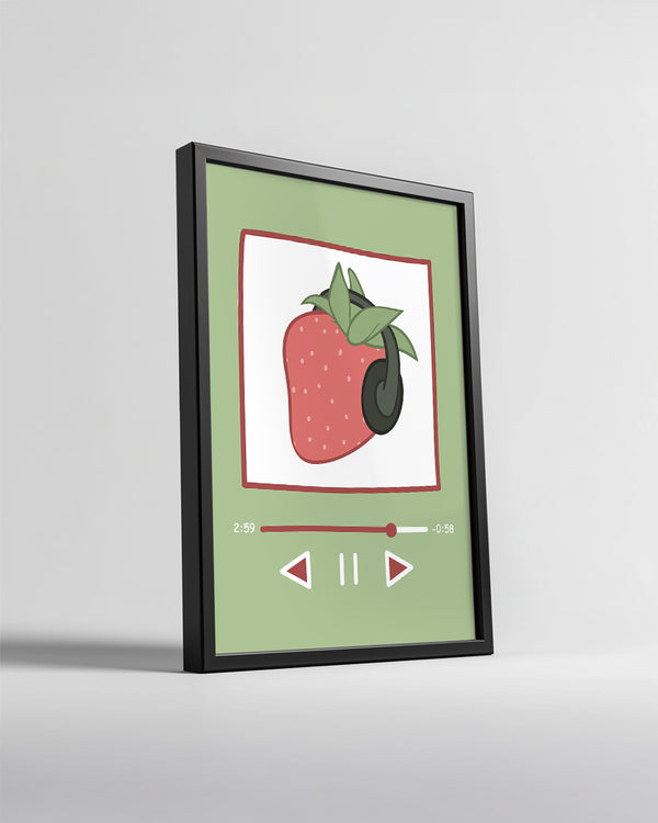 Berry Beats Poster Tablosu