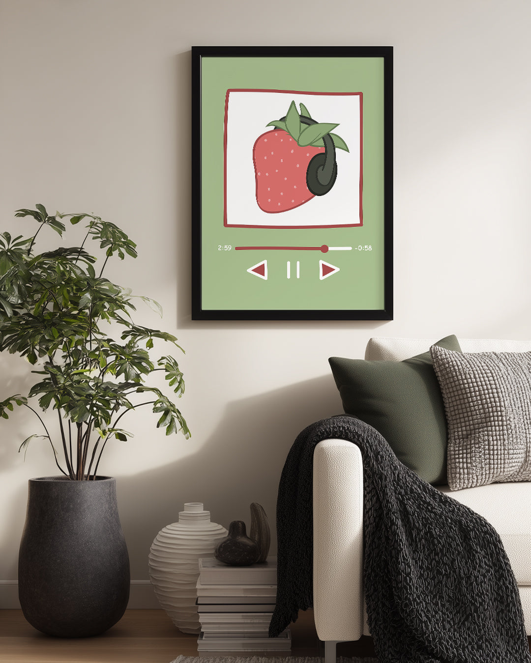 Berry Beats Poster Tablosu
