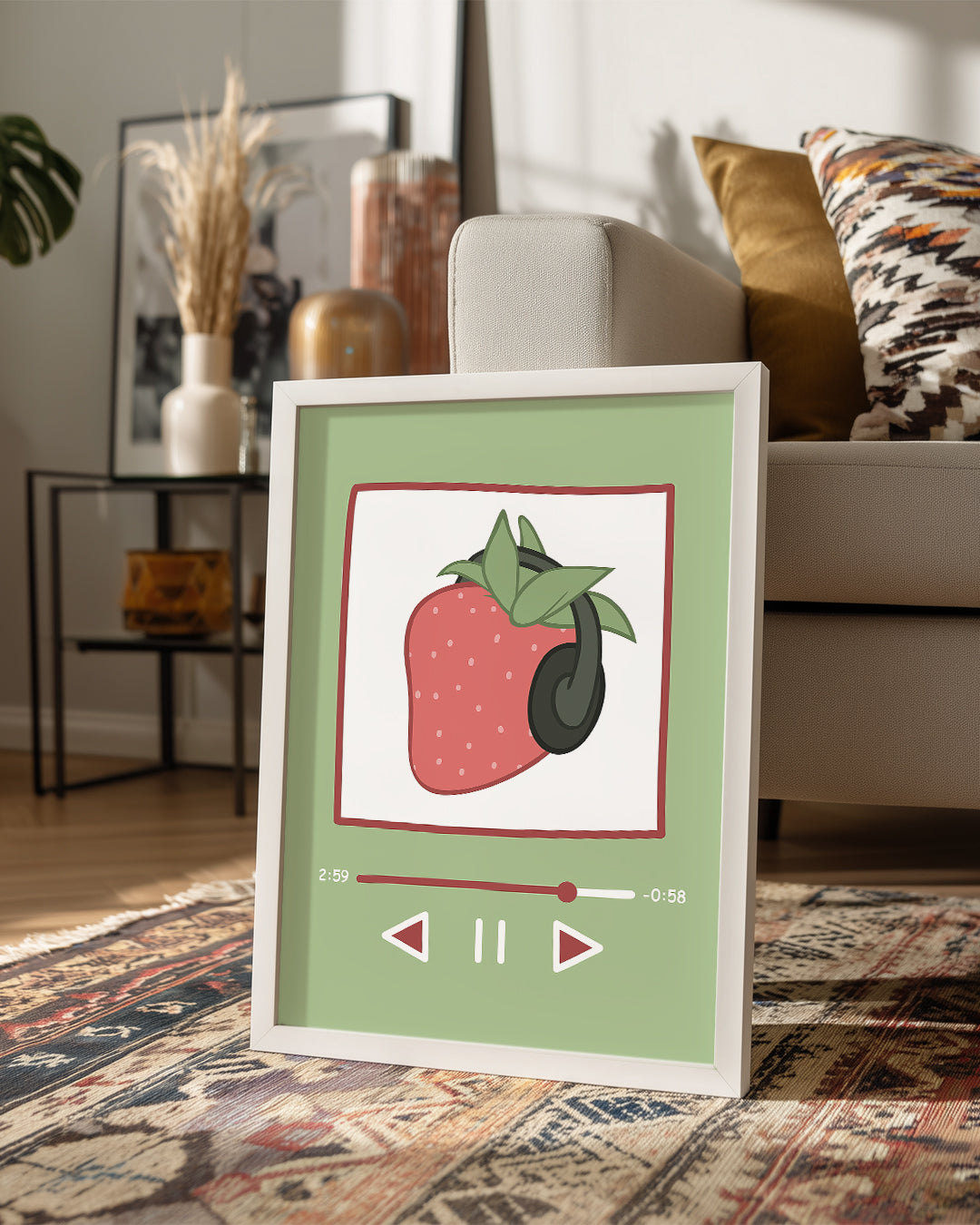 Berry Beats Poster Tablosu