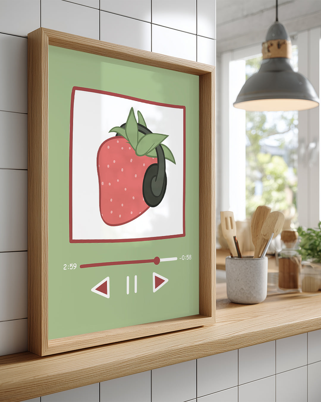 Berry Beats Poster Tablosu