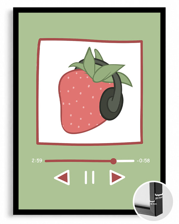 Berry Beats Poster Tablosu