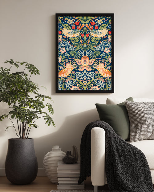 Berry Thief Poster Tablosu