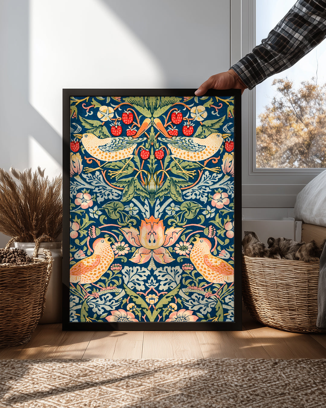Berry Thief Poster Tablosu