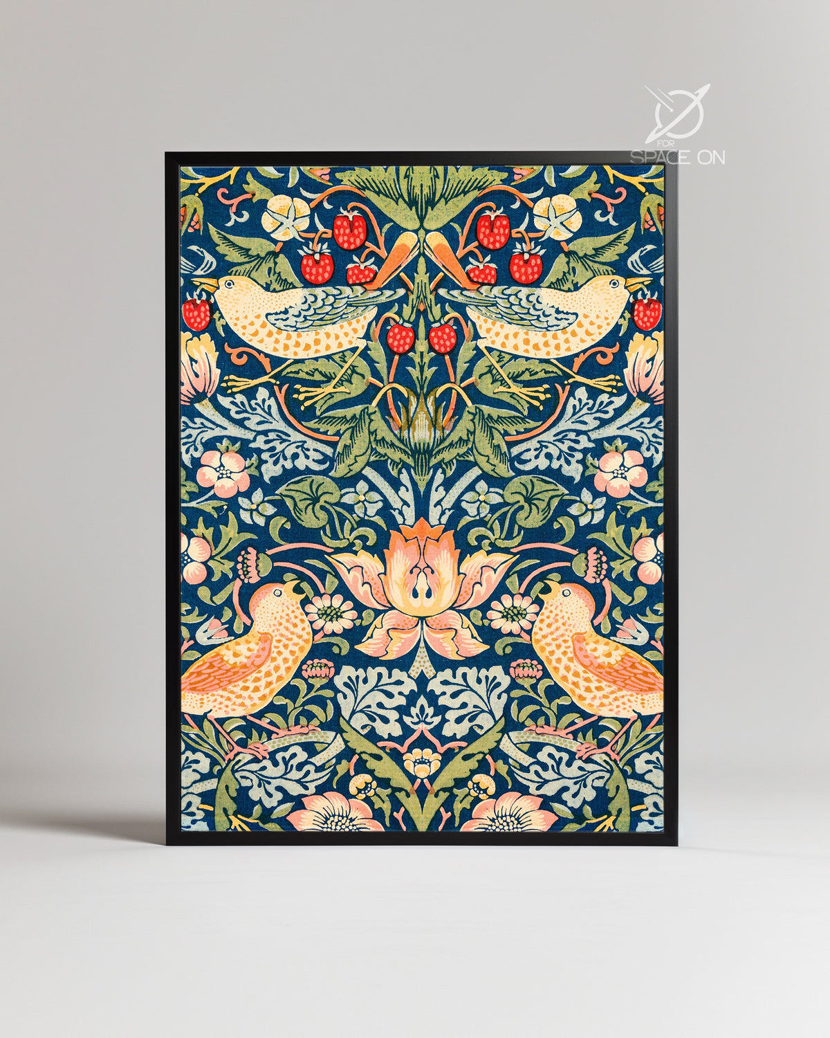 Berry Thief Poster Tablosu