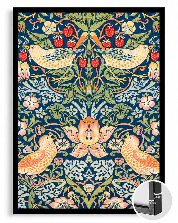 Berry Thief Poster Tablosu