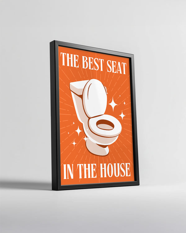 Best Seat Poster Tablosu